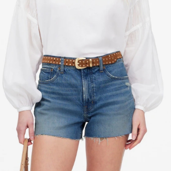 Madewell Pants - Madewell The Perfect Vintage Jean Short in lockeford wash Size 27